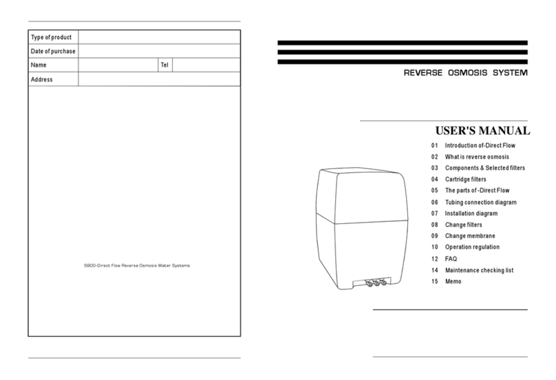 Direct Flow S800 user manual