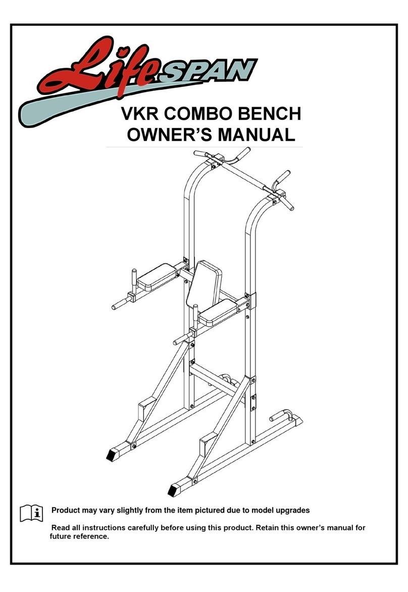 Life Span VKR Combo owner's manual