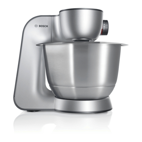 Bosch MUM54 series User manual