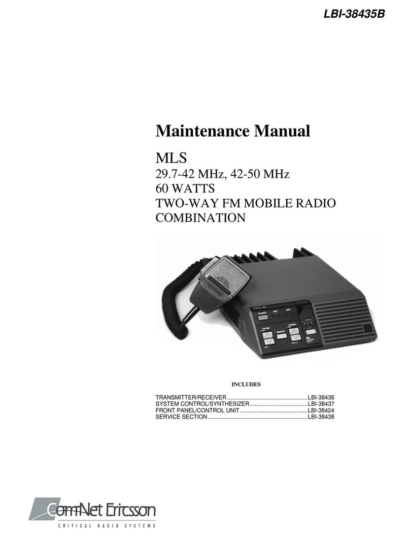 Comnet LBI-38435B User manual
