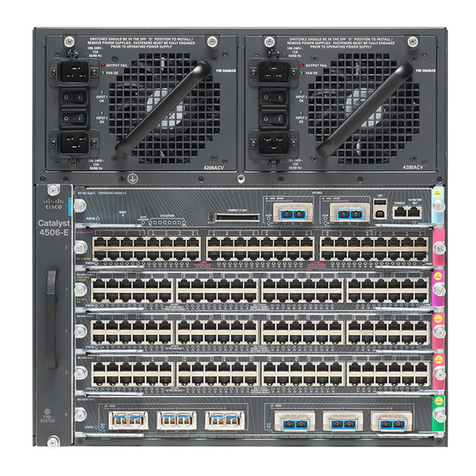 Cisco Catalyst 4500 Series Operating manual