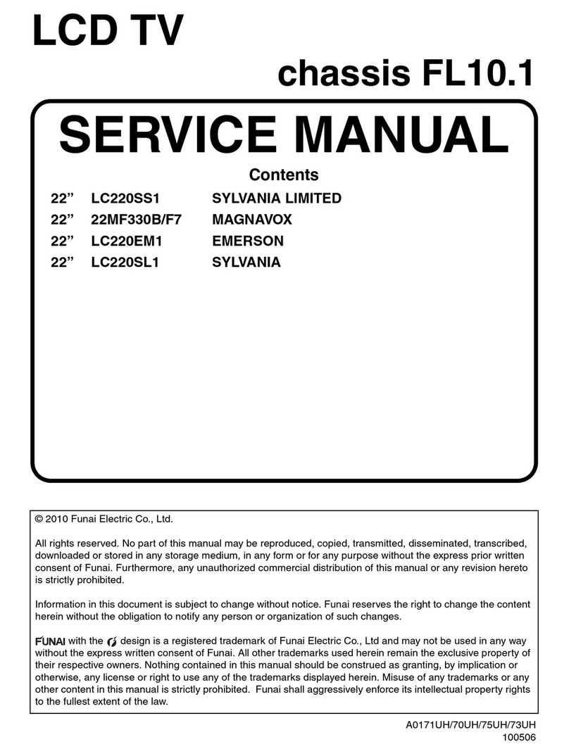 FUNAI FL10.1 Service manual