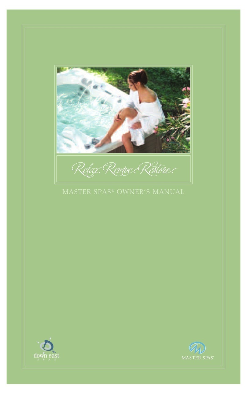 Master Spa Spas User manual