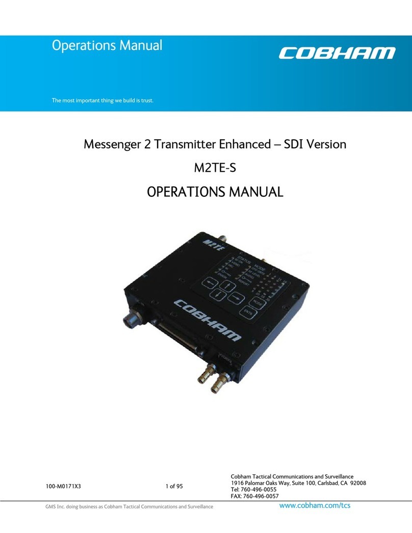 COBHAM M2TE-S User manual