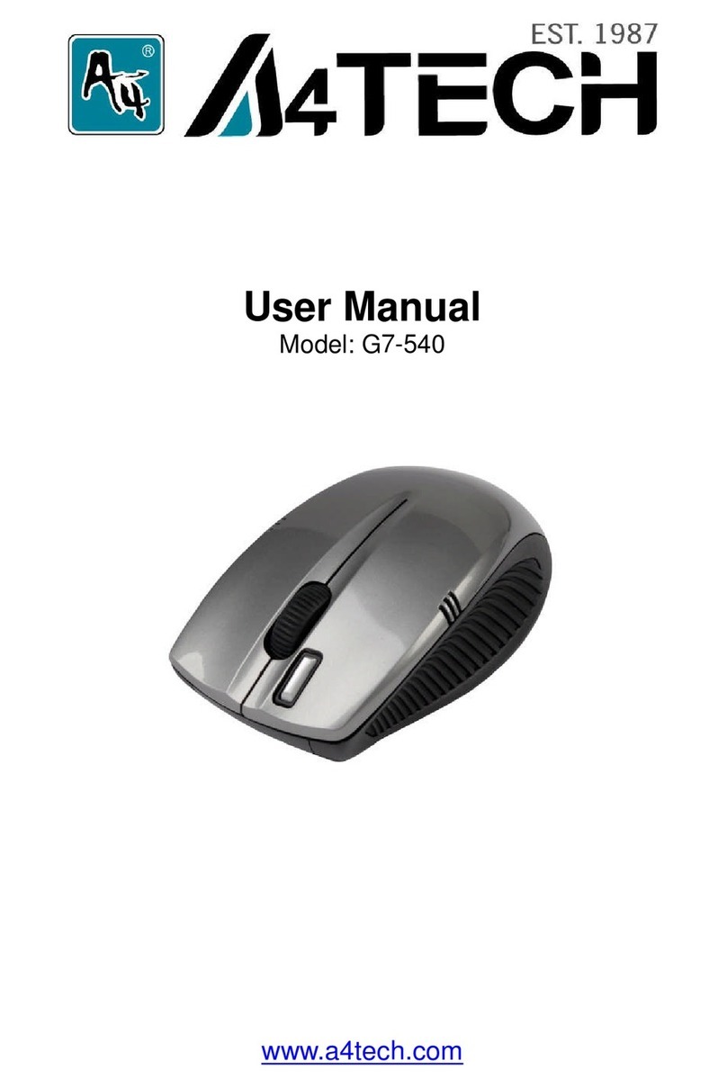 A4Tech G7-540 user manual