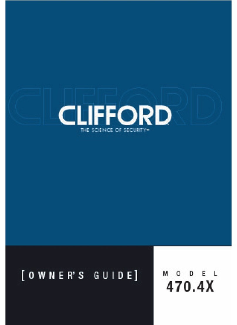 Clifford 470.4X User manual