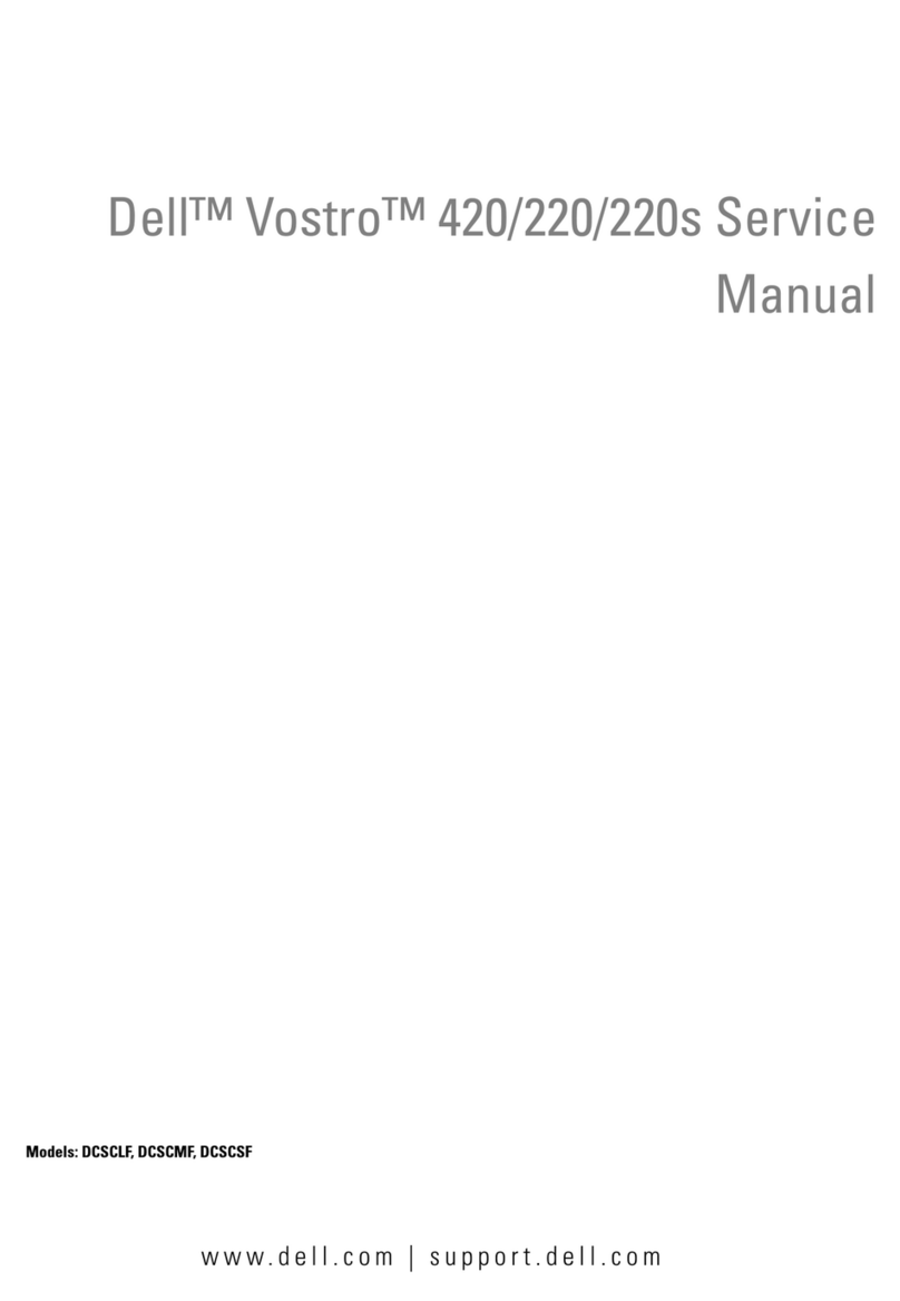 Dell Vostro 420 User manual