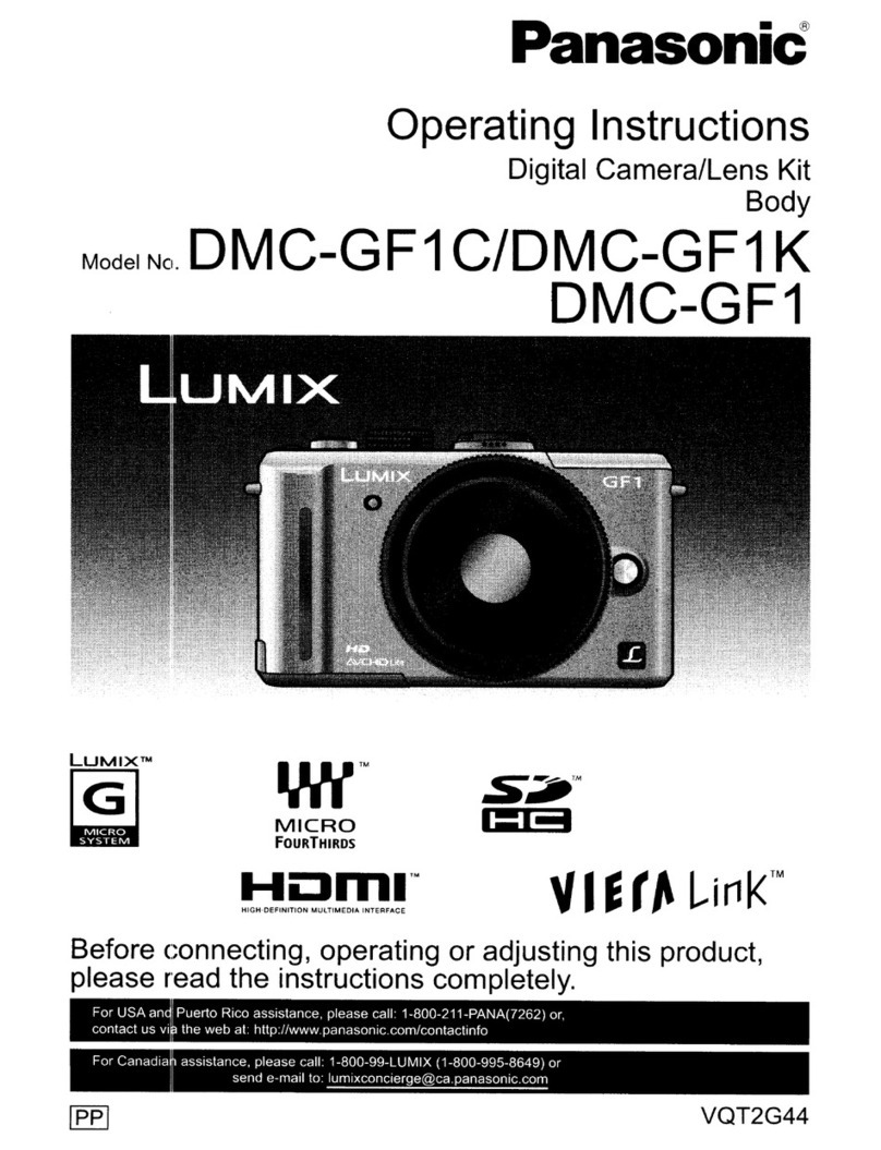 Panasonic Lumix DMC-GF1 C User manual