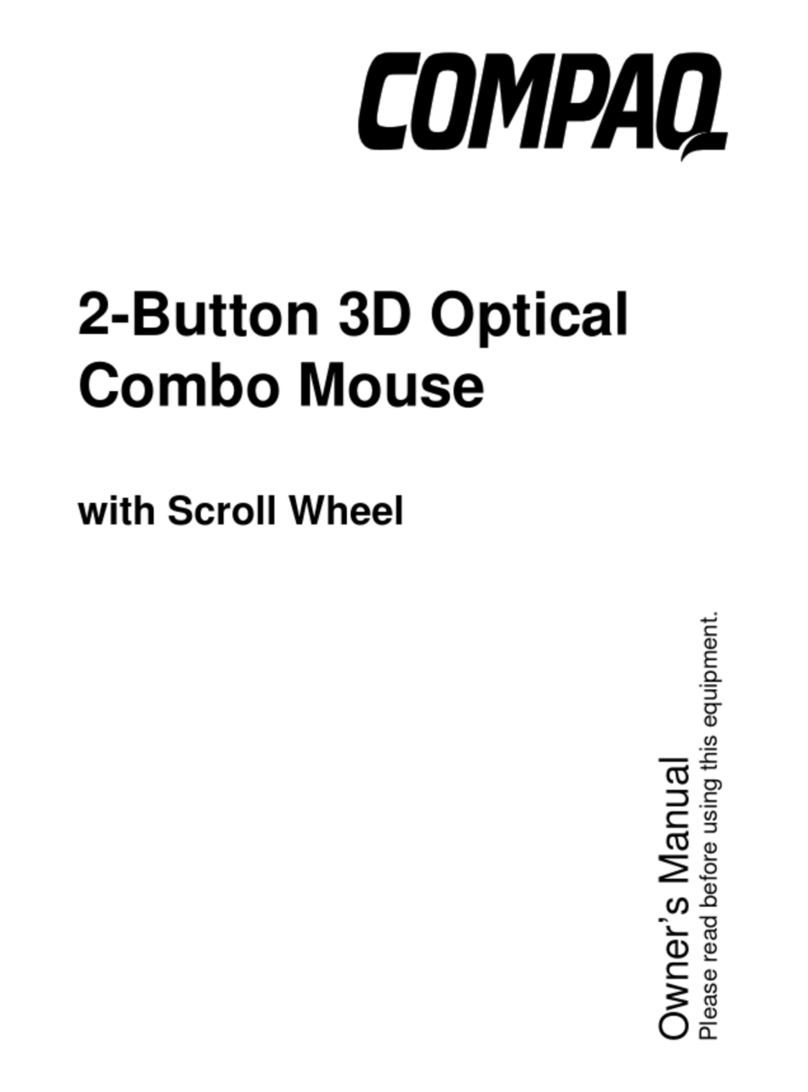 Compaq Combo Mouse owner's manual