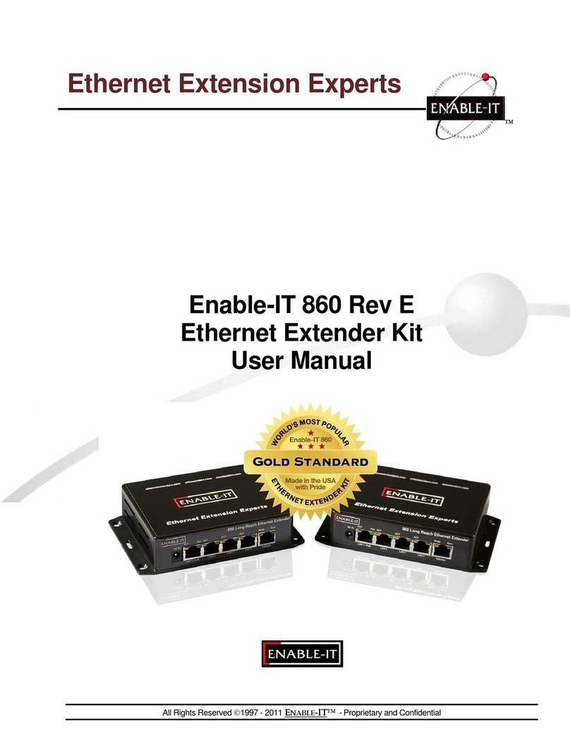 Enable-IT 860 Series User manual