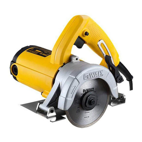 DeWalt DW860 User manual