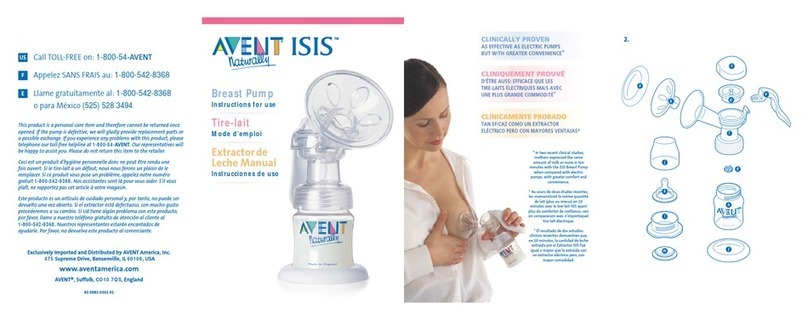 Philips AVENT ISIS User manual