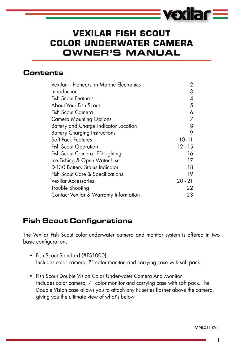 VEXILAR Vexilar Fish scout owner's manual