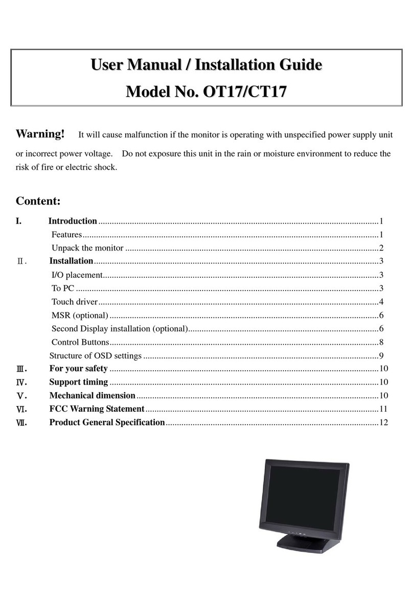 Vectronix OT17 User manual & installation guide