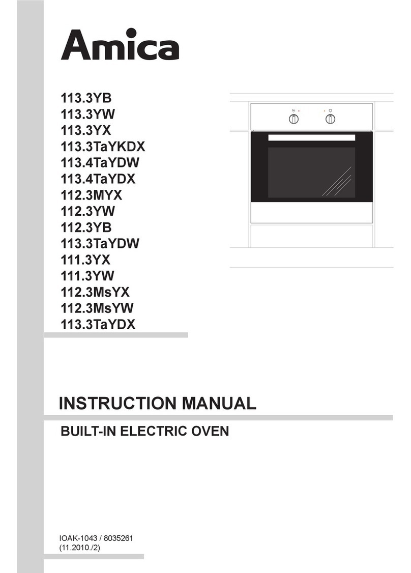 Amica 113.3YB User manual Amica 113.3YB User manual