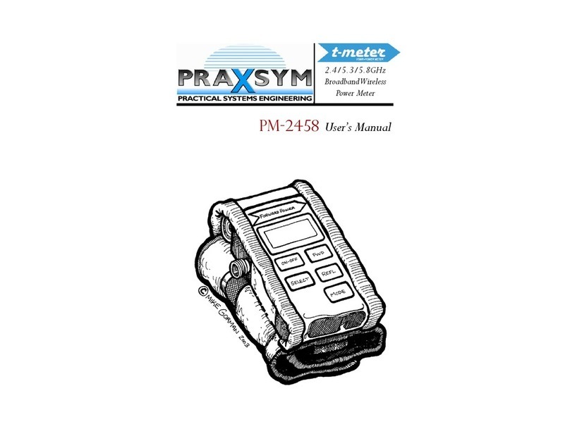 PRAXSYM PM-2458 user manual