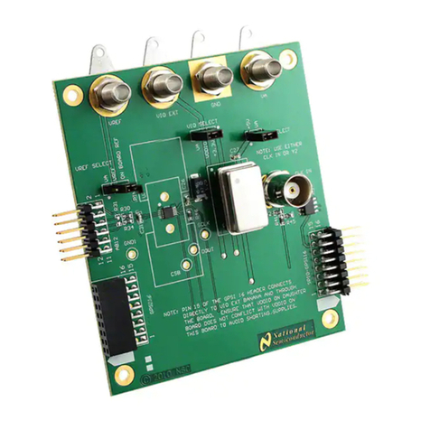 Texas Instruments ADC161S626BEB User manual