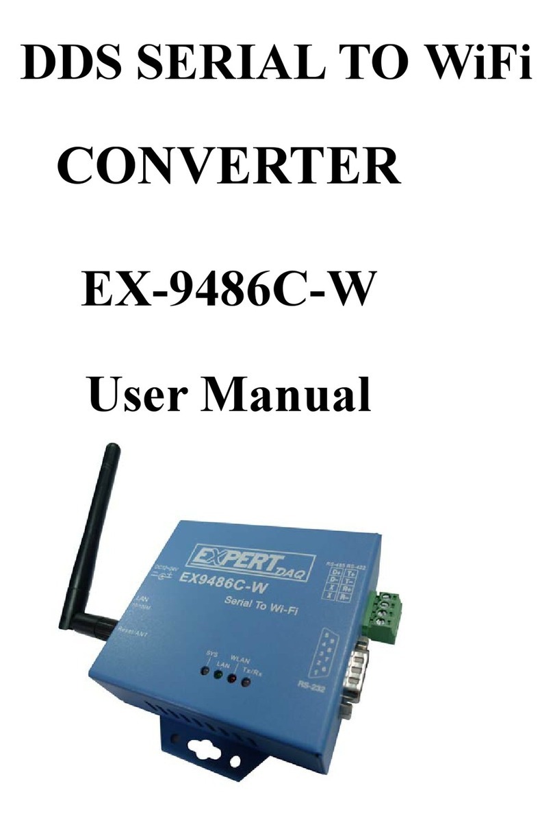 DDS EX-9486C-W user manual