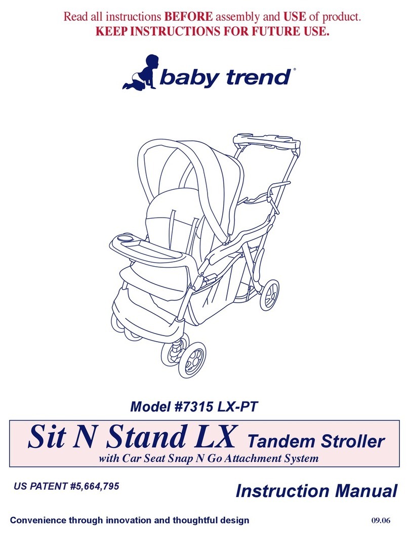 Baby Trend 7315 LX-PT User manual