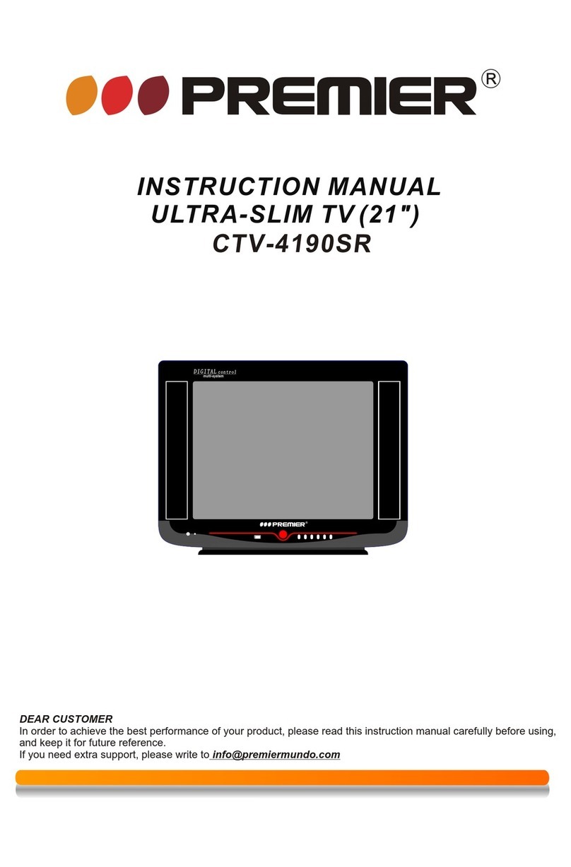 Premier CTV-4190SR User manual Premier CTV-4190SR User manual