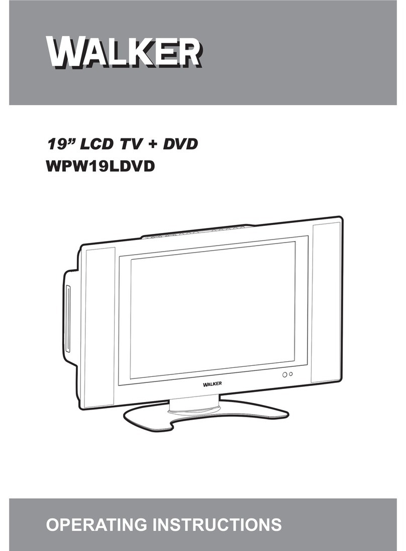 Walker WPW19LDVD User manual