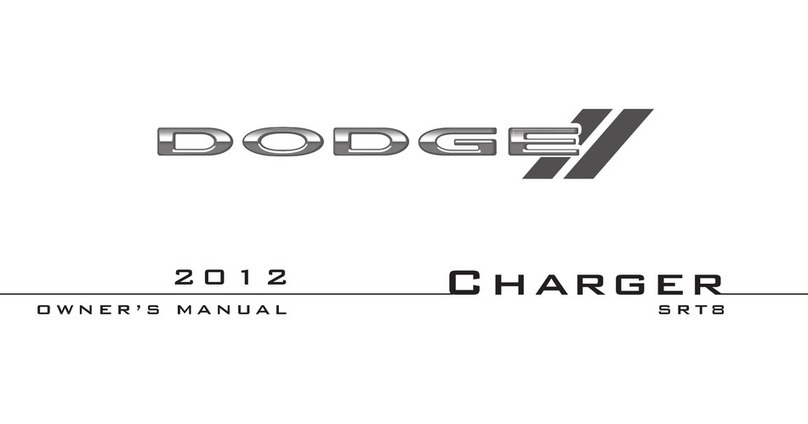 Dodge Caliber 2012 owner's manual