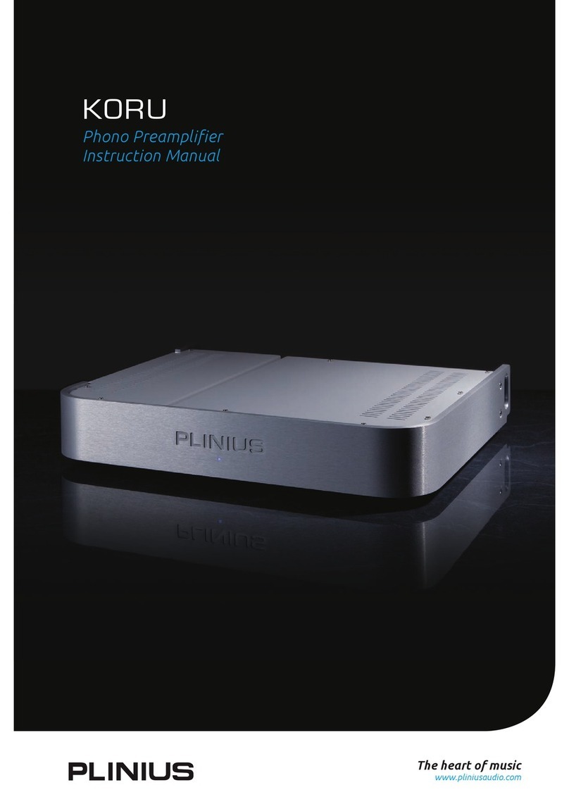 Plinius KORU User manual