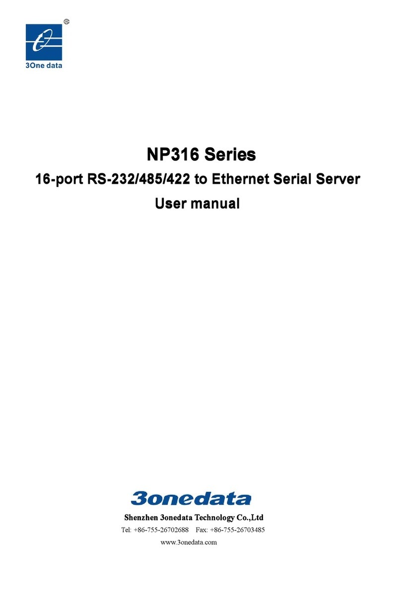 3One data NP316Series User manual