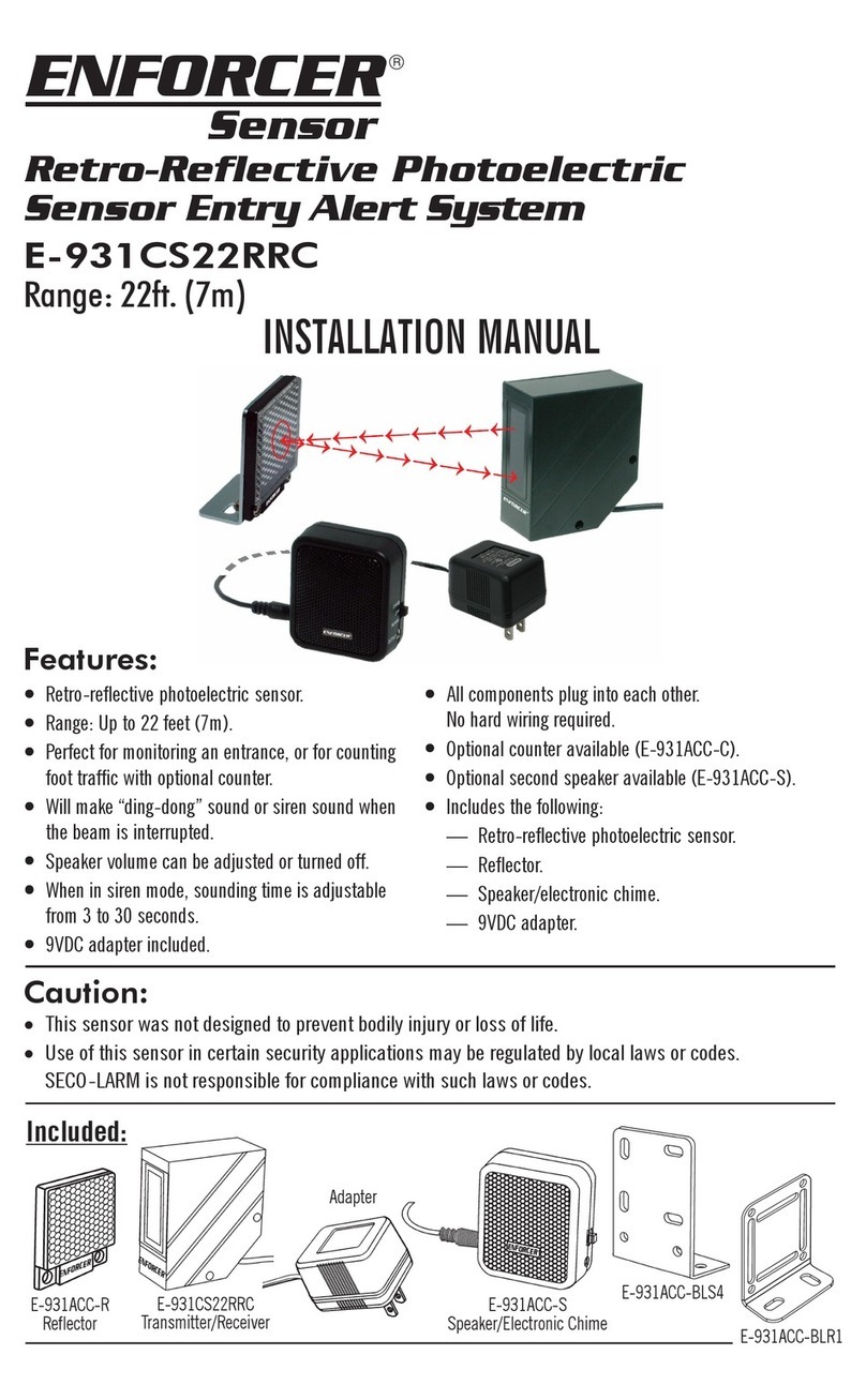 ENFORCER E-931CS22RRC User manual