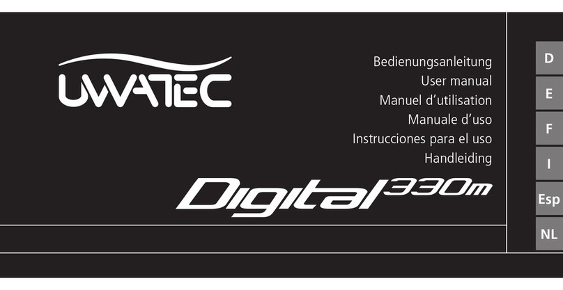 Uwatec Digital 330m User manual