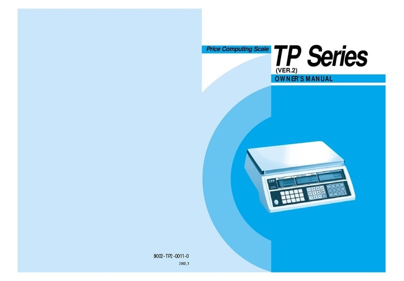 CAS TP Series User manual