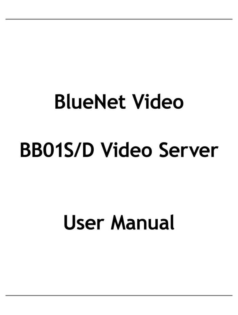 BlueNet Video BB01S user manual