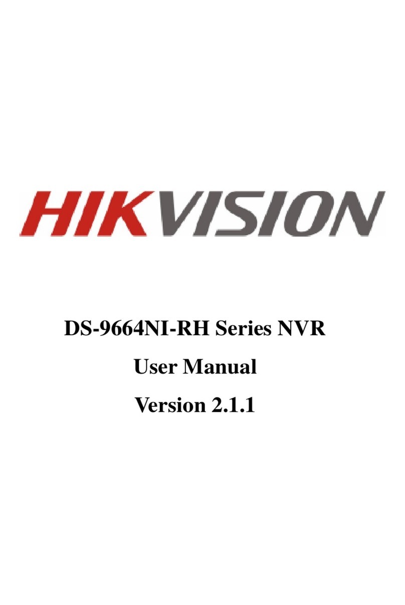 HIK VISION DS-9664NI-RH Series User manual