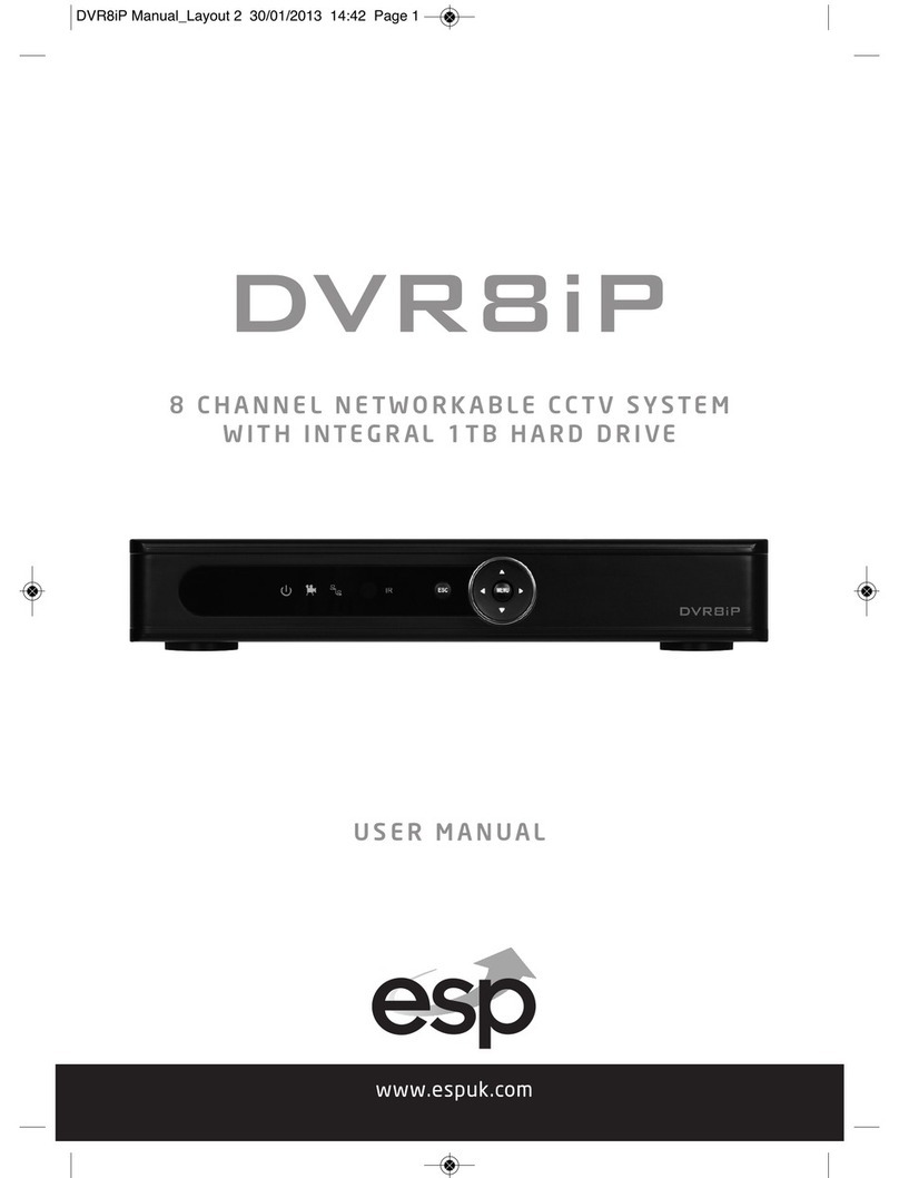 ESP DVR8IP user manual