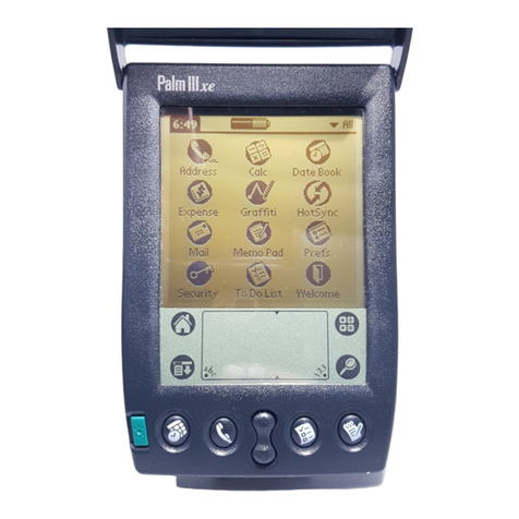 Palm IIIxe User manual