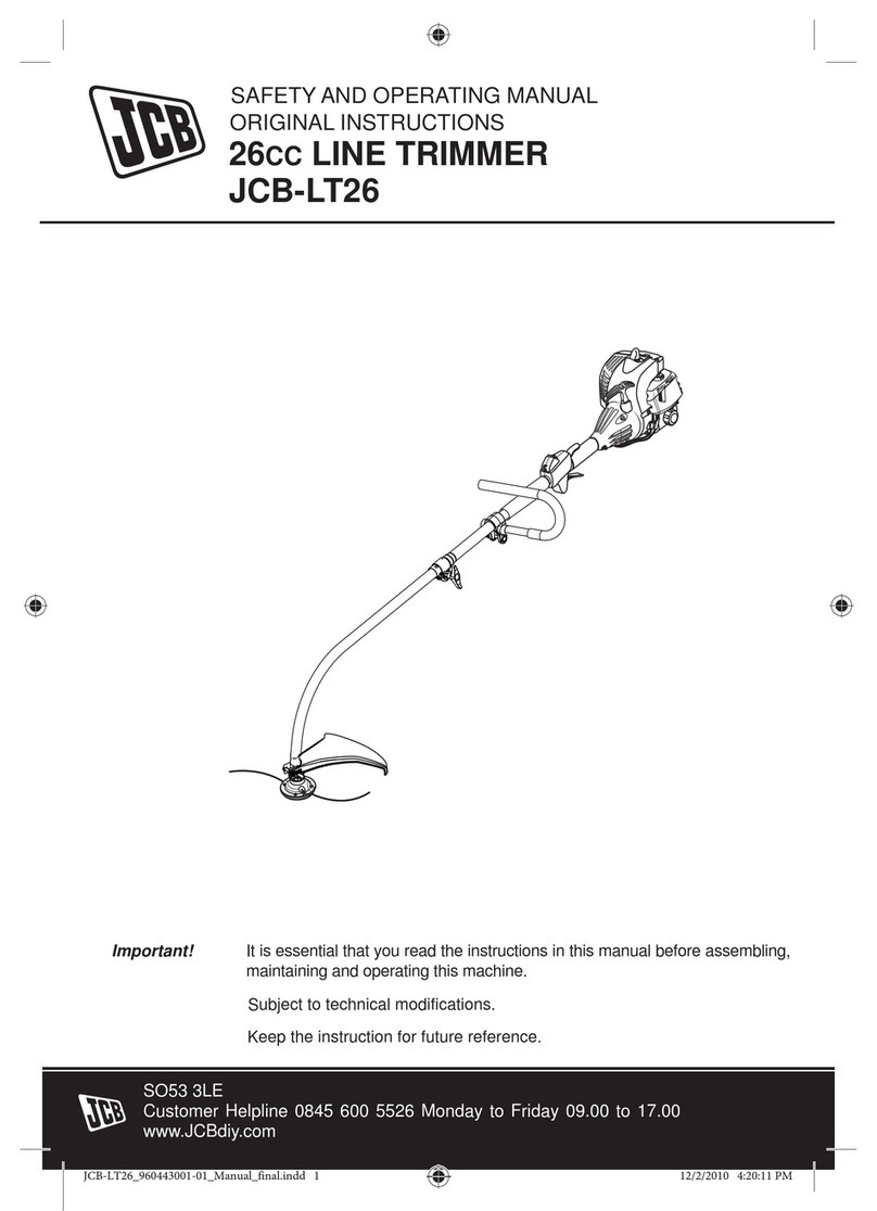jcb LT26 Safety and operating manual