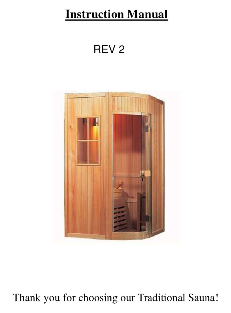 Inocal Traditional Sauna User manual