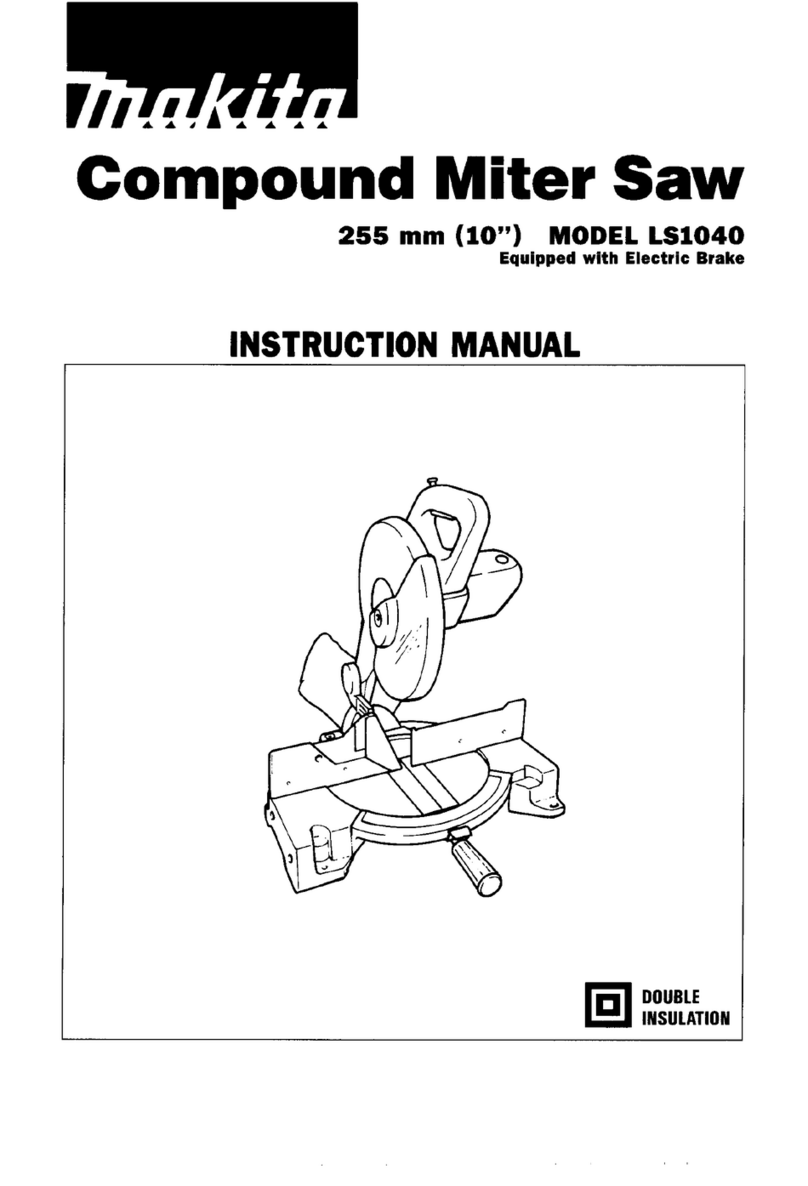 Makita LS1040 User manual Makita LS1040 User manual