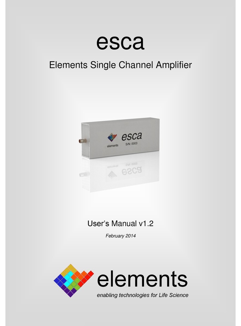 Elements esca user manual
