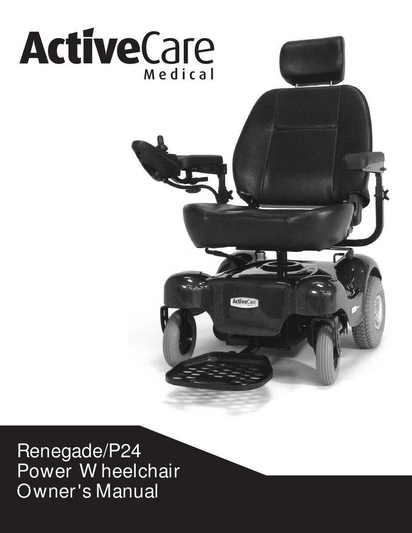Active Care Medical Renegade/P24 owner's manual
