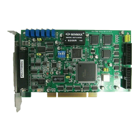 Advantech PCI-1718 Series user manual