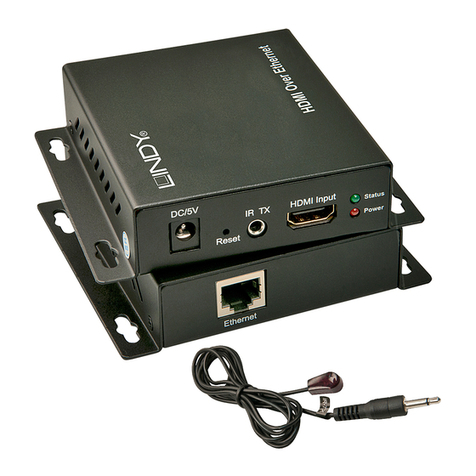 Lindy HDMI over Ethernet Extender User manual