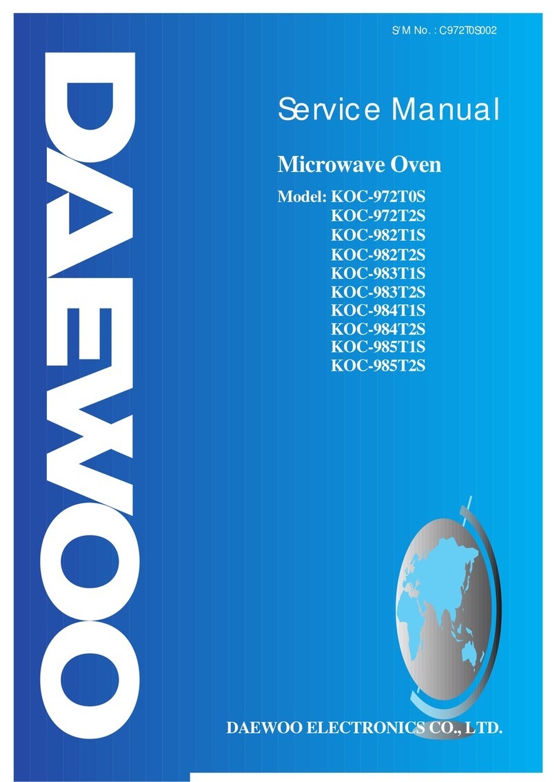 Daewoo KOC-972T0S User manual