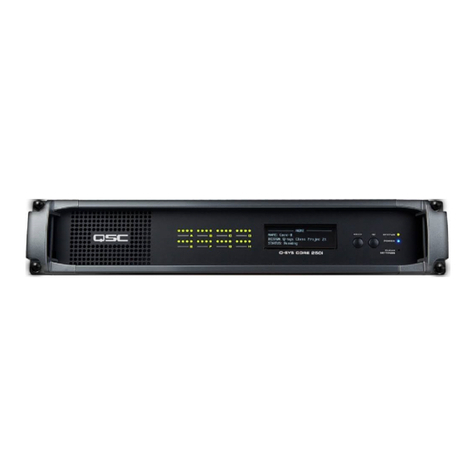 QSC Q-SYS Core 500i user manual
