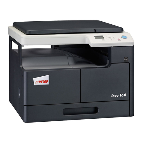 Develop ineo 164 user manual