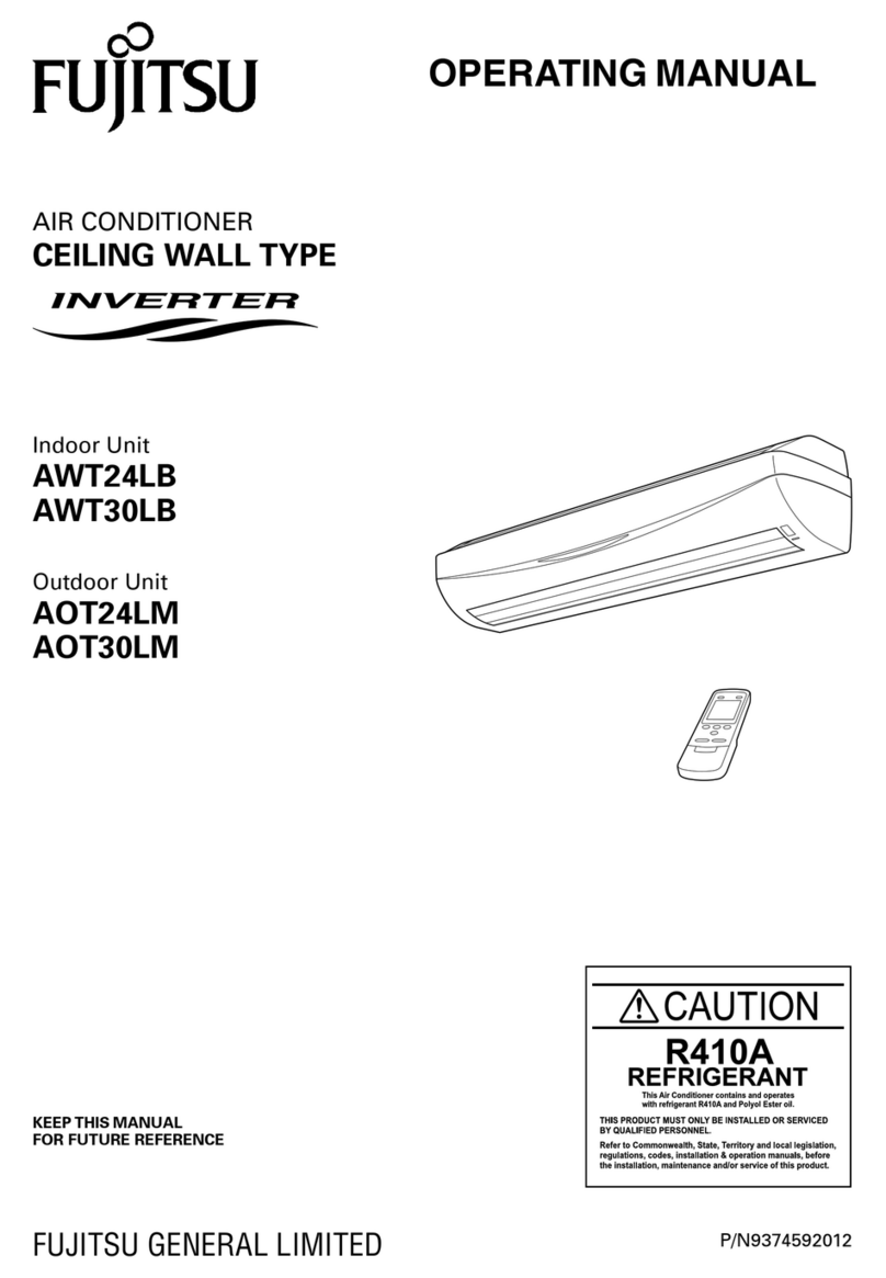 Fujitsu AWT24LB User manual