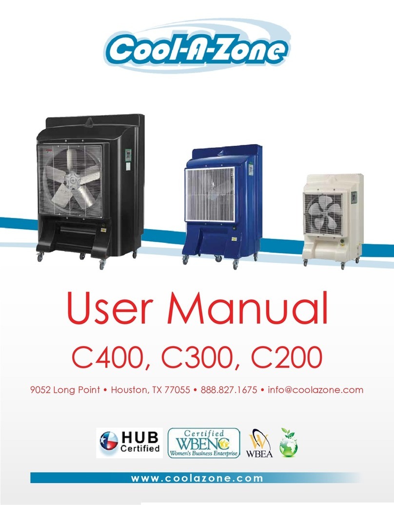 Cool-A-Zone C400 user manual