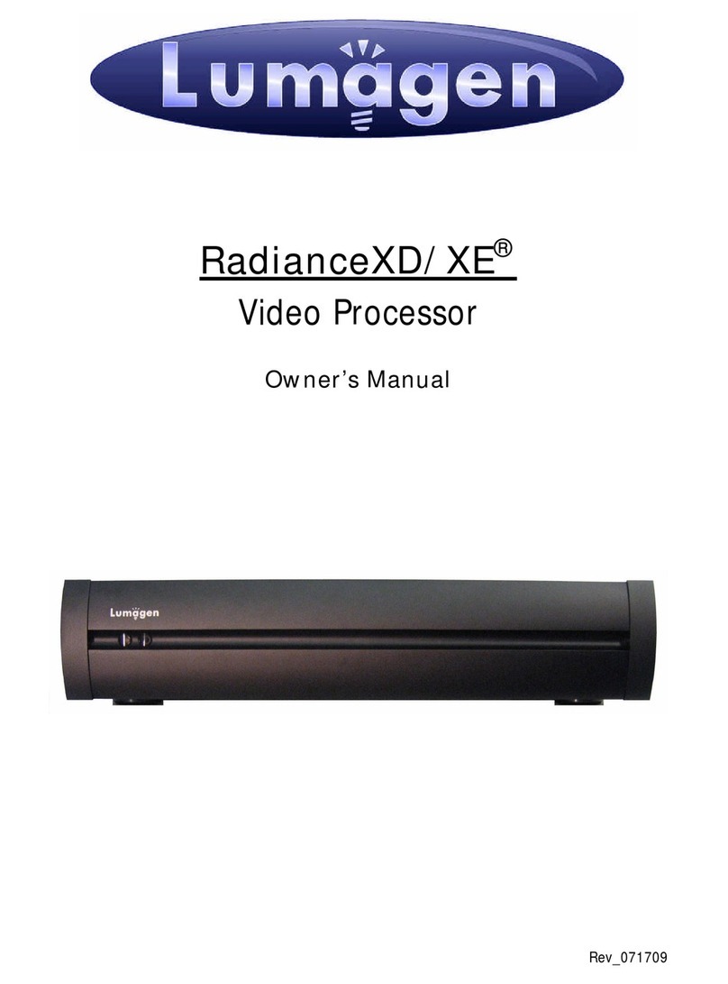 Lumagen RadianceXD User manual