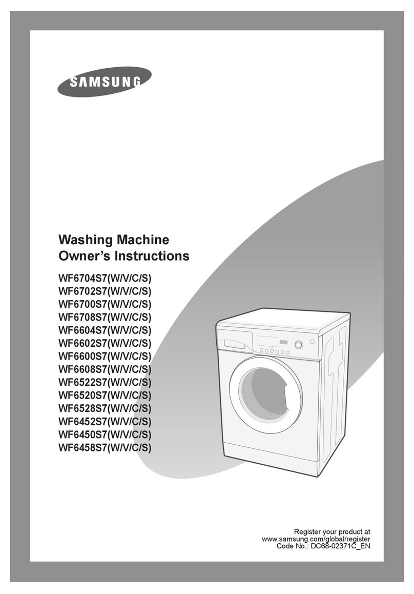 Samsung WF6704S7 Owner's instructions