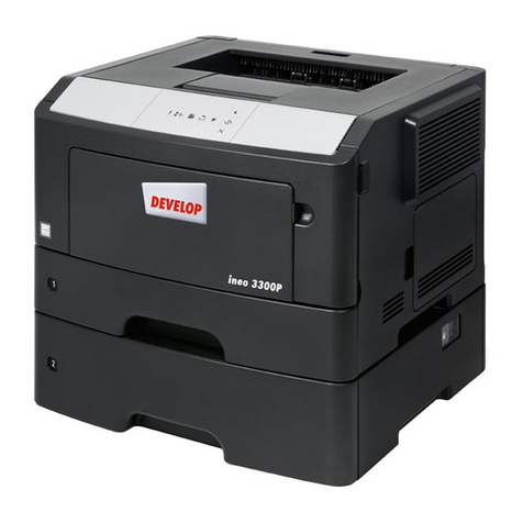 Develop ineo 3300P User manual Develop ineo 3300P User manual